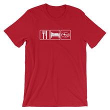 Mens Eat Sleep Subaru T-Shirt